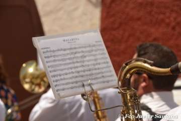 Misa y procesión religiosa en La Viña (Foto Francisco Javier Santana)